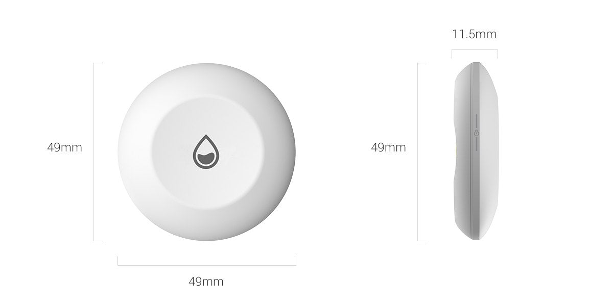 EZVIZ T10C SENSORE PERDITA ACQUA PER SISTEMA A3 EZVIZ T10C SENSORE PERDITA ACQUA PER SISTEMA A3